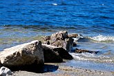 IMG_1953   splash : beach, lake, New Zealand, NZ, rocks, shore, splash, water