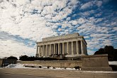 The Lincoln Memorial   Washington DC : DC, United States, Washington, Washington DC, america, capital, snow, tourism, tourist, travel, usa, winter